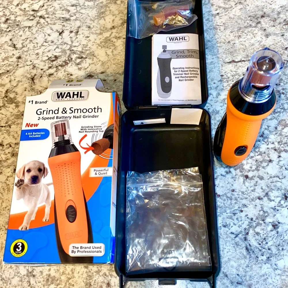 Wahl Grind & Smooth Battery Dog & Cat Nail Grinder